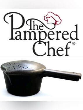 The Pampered Chef 4 Cup Micro Cooker Microwave Steamer!